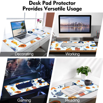Galdas Gaming Mouse Pad XXL XL Large Long Extended Big Mousepad Non-Slip Rubber Keyboard Mouse Pad with Stitched Edges for Laptop Home Office (31.5x11.8x0.08 Inch) -Shell 2025