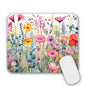 Mouse Pad, Gaming Mouse Pad, Non-Slip Rubber Base Mouse Mat with Designs for Laptop, Computer & Office, 9.5 x 7.9 x 0.12 inches (Nice Flowers)