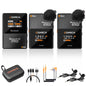 COMICA BoomX-D2 PRO Wireless Lavalier Microphone for iPhone Android Camera PC, Lapel Mic with 8GB Storage, Safety Audio Track, Noise Cancellation, Lav Mic for YouTube TikTok Video Recording