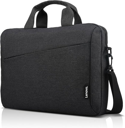 Lenovo 600 Bluetooth Silent Mouse, Blue Optical Sensor, Adjustable DPI, 4 Button, Microsoft Swift Pair, Windows, Chrome, GY50X88832, Gray & Laptop Bag T210, Messenger Shoulder Bag for Laptop or Tablet