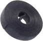Reusable Fastening Tape Cable Ties 3/4 Inch Double Side Hook Roll (5 Yard, Black Upgraded Version)