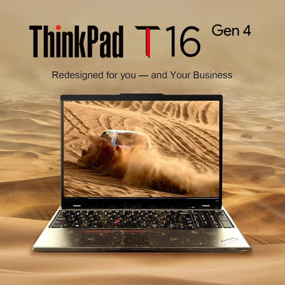 Lenovo ThinkPad T16 Gen 4 Business Laptop 16 FHD+ Display, Intel Ultra 5-225U (Beats i7-1355U), 32GB DDR5 RAM, 1TB SSD, 5MB Webcam, Fingerprint, Backlit KB, WiFi 6E, RJ-45, Win 11 Pro