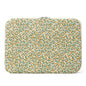 Puffy Laptop Sleeve 13-15.6 Inch Cute Quilted Laptop Protective Case Padded Floral Computer Sleeve for MacBook (B-Yellow, 13 Inch)