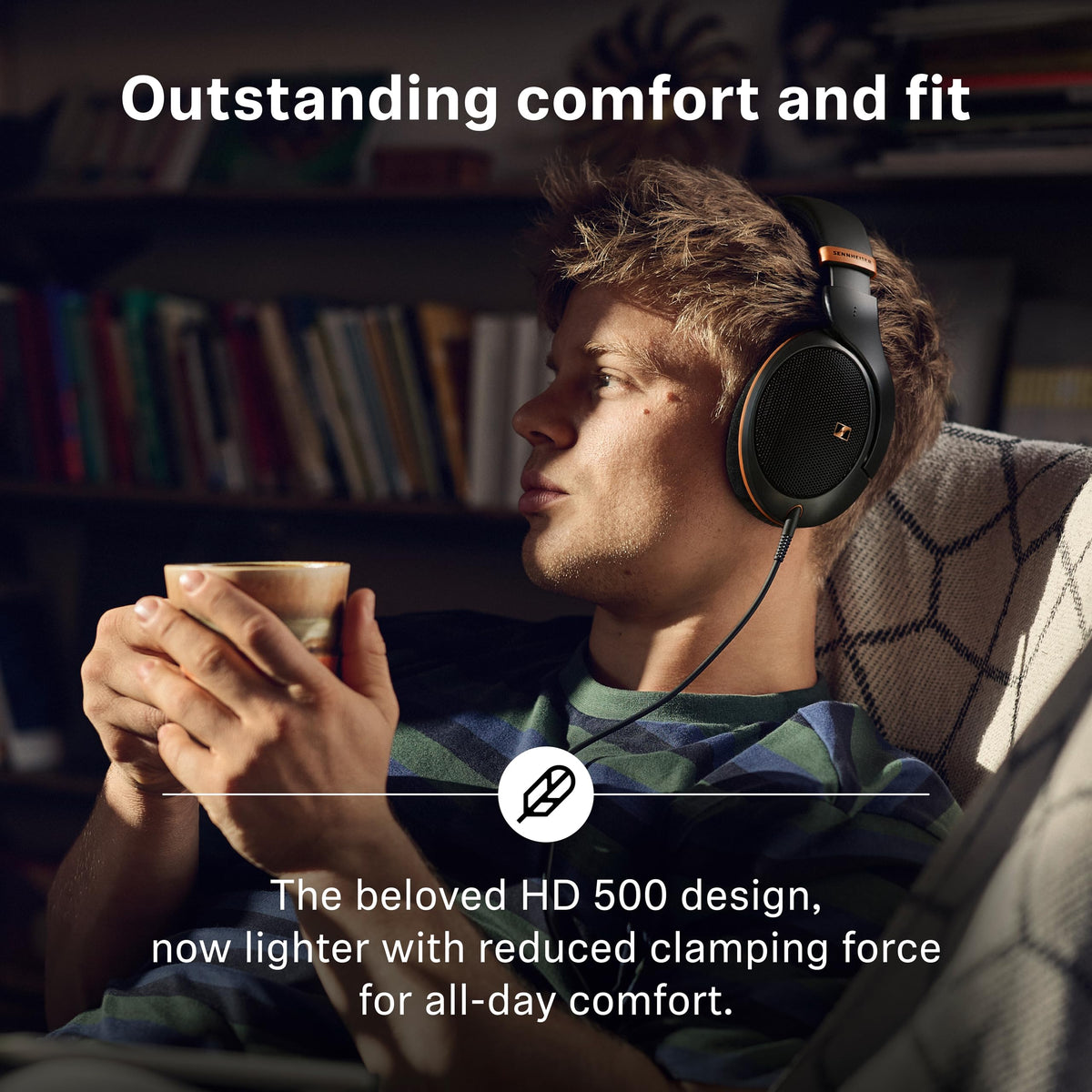 Sennheiser HD 505 Wired Open-Back Audiophile Headphones