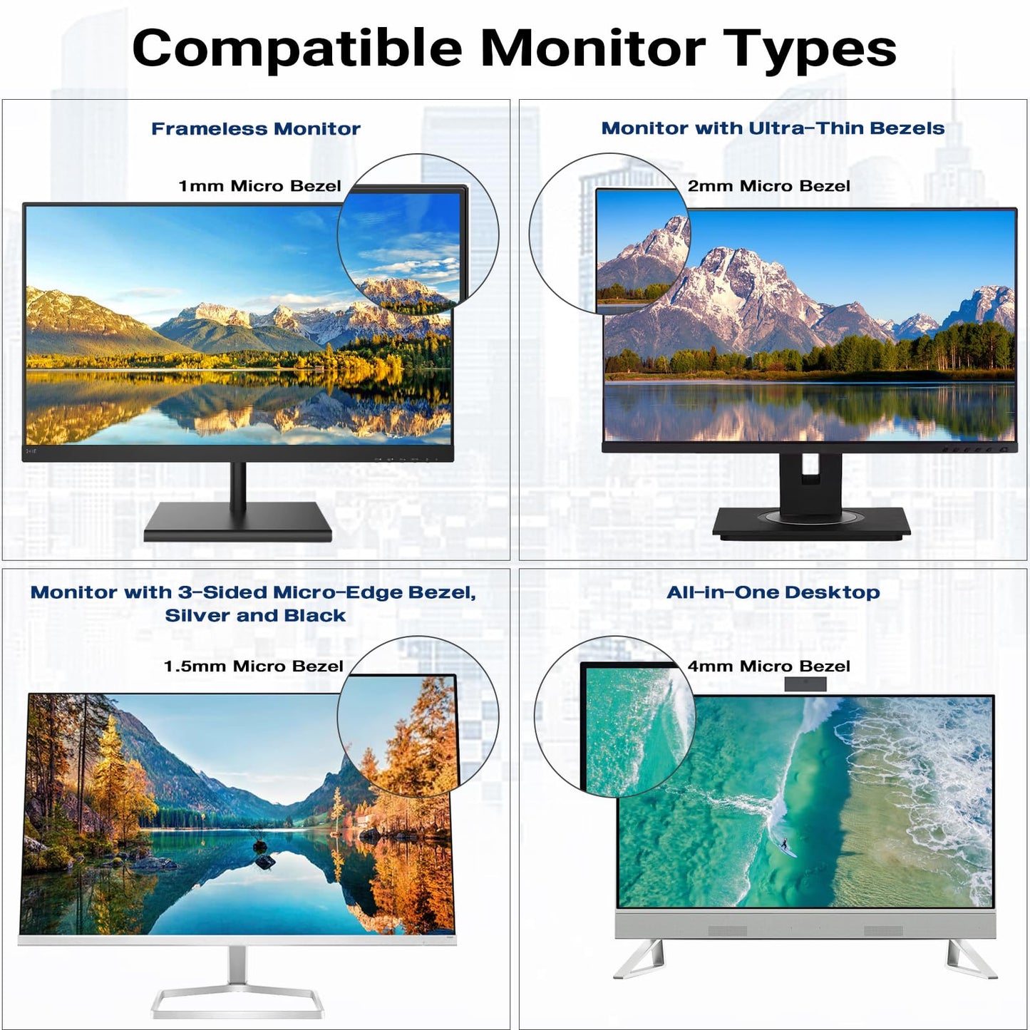 FILMEXT 2026 Upgrade 27 Inch Computer Privacy Screen Filter
