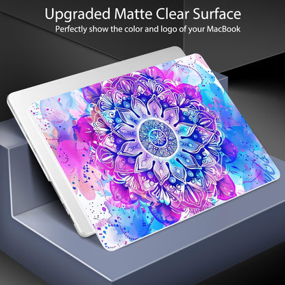 Lepeoac Case for 2026-2021 MacBook Pro 16-inch M5/M4/M3/M2/M1, Mandala