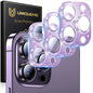 UniqueMe for iPhone 13 6.1"/13 Mini 5.4" Camera Lens Protector-Black Circle