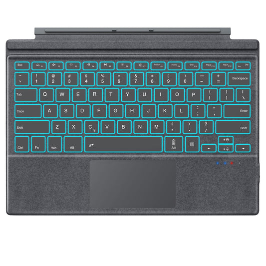 MoKo Type Cover for Microsoft Surface Pro 7+/7/6/5/4/3, Grigio