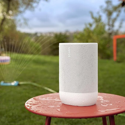 Sonos Move 2 - White - Wireless Portable Bluetooth Speaker