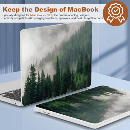 CISSOOK Compatible with MacBook Air 13.6 inch Case 2026 2025 2024 2023 2022