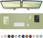 Leather Desk Pad Protector,Mouse Pad,Office Desk Mat, Non-Slip PU Leather Desk Blotter,Large Desk mat,Waterproof Keyboard mat for Office/Home/Decor (Olive Green,48" x 17")