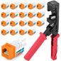 Everest 45Term - 45° Angled Speed Termination Keystone Tool Set