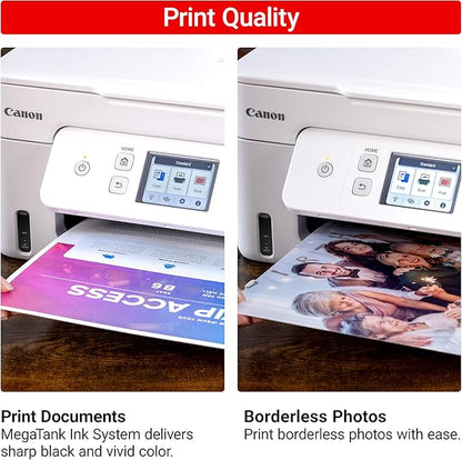 Canon Megatank G3290 All-in-One Wireless Supertank [Megatank] Printer | Print, Copy Scan | Mobile Printing |2.7" LCD Color Touchscreen | Auto Duplex