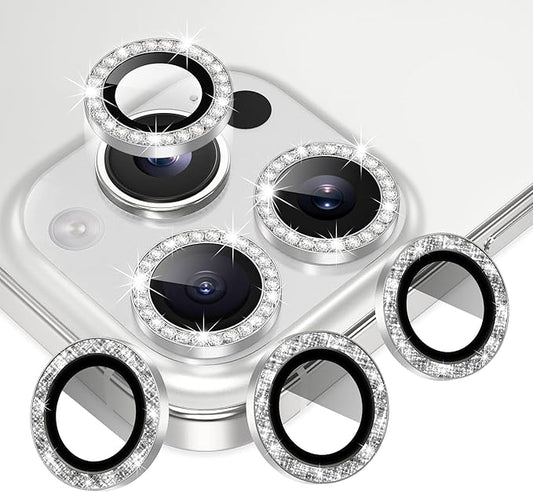 AGVEE 3+3 6 Pack for iPhone 16 Pro & Max Camera Lens Protector Cover