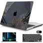 Mektron Case for 2026 M5 MacBook Pro 16 inch A3429 A3428 M4 A3403 A3186 M3 A2991 M2 A2780 M1 A2485 (2021-2025) Pro/Max with Liquid Retina XDR, Hard Shell Plastic Laptop Cover, Line Chrysanthemums