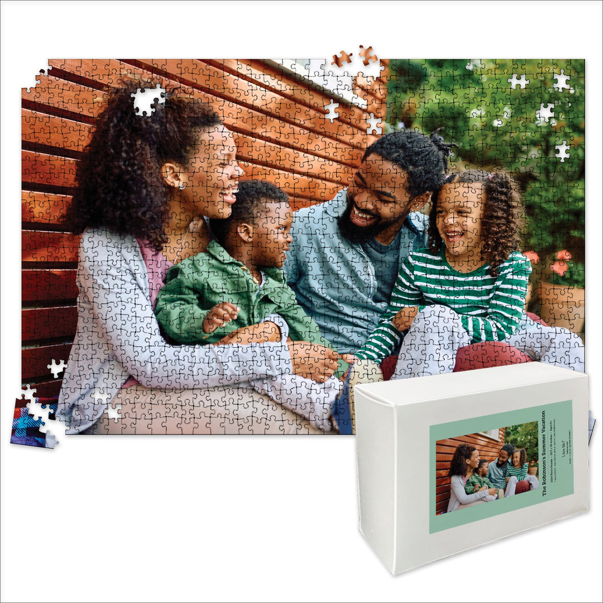 Photo Puzzle, Pet, Wedding, Family Reunion Puzzle | 500 Piece, Custom Jigsaw Puzzle for Adults (Horizontal/Landscape) | 20" x 16" | I See Me!