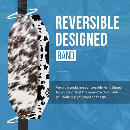 Phone Grip Strap - Reversible Finger Holder for Phone Back, Customizable Anti-Slip Design, Wireless Charging Compatible Detachable Holder for iPhone - Its a Mood