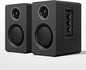 Computer Speakers for Desktop PC, Active Bookshelf Speaker with 3‘’ Carbon Fiber Woofer and Silk Film Tweeter ,Supports Bluetooth 5.3, USB-C, AUX/RCA Input for Record Player TV - Black Stereo Set