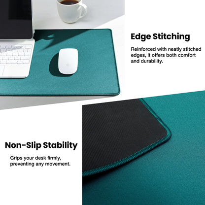 ALOANES Non-Slip Extended Mouse Pad Office&Home Desk Mat Stitched Edge