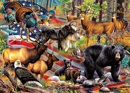 MasterPieces 1000 Piece Jigsaw Puzzle for Adults, Family, Or Youth - This Land is Your Land - 19.25"x26.75"