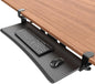 Extra Large Keyboard Tray Under Desk - Slide Out with Sturdy C-Clip Mount System, 31.5" (35.8" Including Clamps) x 11.8" Put-Out Keyboard Tray Computer Drawer for Ergonomic Typing, Black