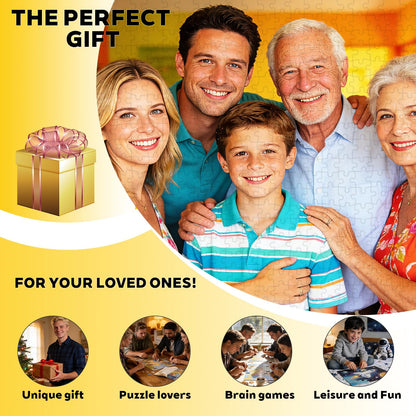 Custom Photos Puzzle, Personalized Jigsaw Puzzle for Adults 200Pcs