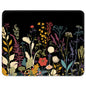 ITNRSIIET Mouse Pad with Stitched Edge Premium Textured Smooth Precise Operation Waterproof Washable Non-Slip Rubber Base Desktop Protection Mat, 10.2×8.3×0.12 inches, Rose Gold Leopard Print