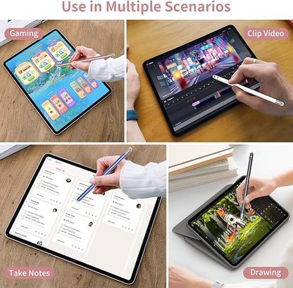 5 PCS Stylus Pen for Touchscreen,2-in-1 High Precision,Sensitive Stylus Pen,Suitable for iPhone/ipad/Android Tablets,Compatible with All Touch Screens Devices