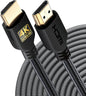 PowerBear 4K HDMI Cable 10 ft | High Speed Hdmi Cables, Braided Nylon & Gold Connectors, 4K @ 60Hz, Ultra HD, 2K, 1080P, ARC & CL3 Rated | for Laptop, Monitor, PS5, PS4, Xbox One, Fire TV, & More
