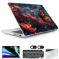Lepeoac Case for 2026-2021 MacBook Pro 16-inch M5, Butterflies Flowers