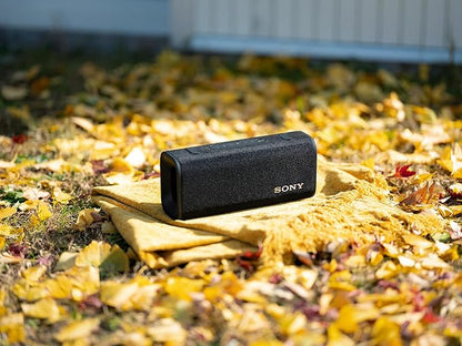 Sony ULT Field 3 Wireless Portable Bluetooth Speaker, IP67 Waterproof, Dustproof, Rustproof, and Shockproof with Enhanced Bass, 24 Hour Battery and Shoulder Strap (SRSULT30B), Black
