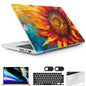 Lepeoac Case for 2026-2021 MacBook Pro 16-inch M5/M4/M3/M2/M1, Sunflower