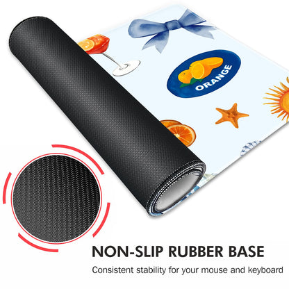 Galdas Gaming Mouse Pad XXL XL Large Long Extended Big Mousepad Non-Slip Rubber Keyboard Mouse Pad with Stitched Edges for Laptop Home Office (31.5x11.8x0.08 Inch) -Shell 2025