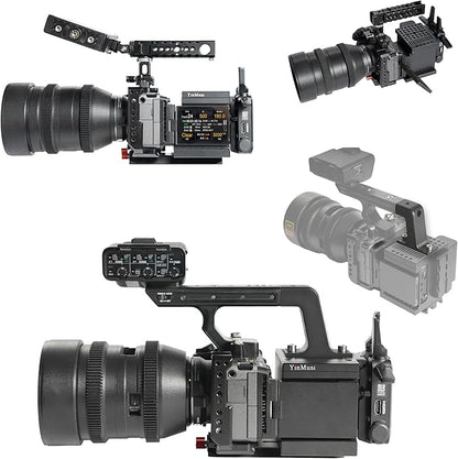 Camera Expansion cage Modular Camera Cooling Fan Cage Expansion Kit for DSLR Cooling/Mirrorless Accessories Installation