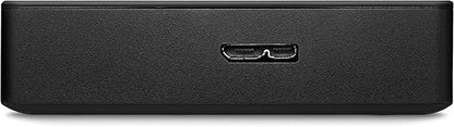Seagate Portable 5TB External Hard Drive HDD – USB 3.0 for PC, Mac, PS4, & Xbox - 1-Year Rescue Service (STGX5000400), Black