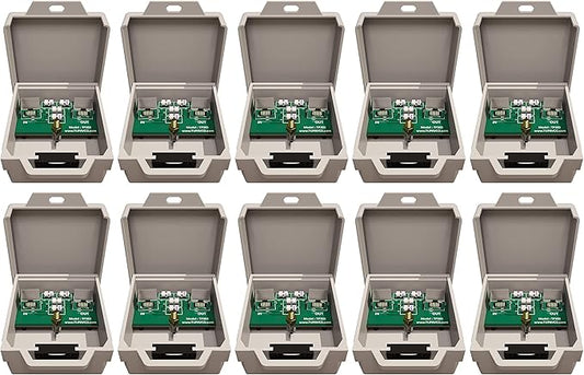 Tupavco Outdoor Ethernet Surge Protector (10 Pack) PoE+ Gigabit TP303x10
