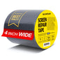 DR.TAPELAB, Black Window Screen Repair Tape, 2 in X 15 FT, Screen Repair Kit for Windows or Doors, Strong Adhesive Patch Kit Fiberglass Mesh Tape