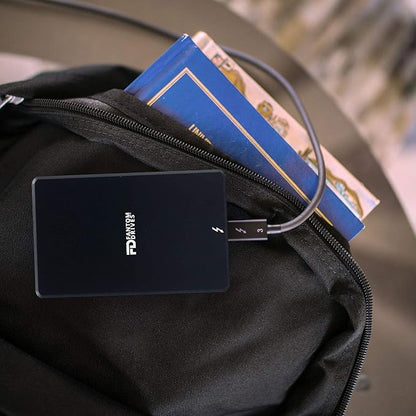 Fantom Drives Extreme 1TB External SSD - 2800MB/s, Thunderbolt 3, USB Type-C, Aluminum, 3D NAND TLC, TB3X-2300N1TB