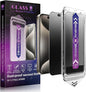 SHANG PIN JIA 2 Pack Matte Privacy Screen Protector for iPhone 11 Pro Max and iPhon XS MAX 6.5-Inch Auto Dust Removal, No Bubbles,Anti-Spy Tempered Glass Film, Easy Installation