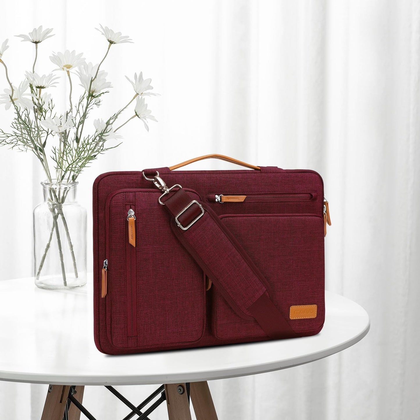 MOSISO 360 Protective Laptop Shoulder Bag, 15-16 inch Computer Bags
