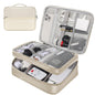 CILLA Electronic Organizer Travel Case, Travel Cord Organizer Case Portable Waterproof Cable Organizer Bag for Charger, Cord, USB, Power Bank, Earphone