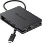 Cable Matters 8-in-1 USB C Hub Multiport Adapter with Dual 4K@60Hz HDMI, 140W PD Charging, Gigabit Ethernet, 10Gbps Data Transfer: 2x USB-C & 1x USB-A 3.2 Ports (Support ONE External Display on MacOS)