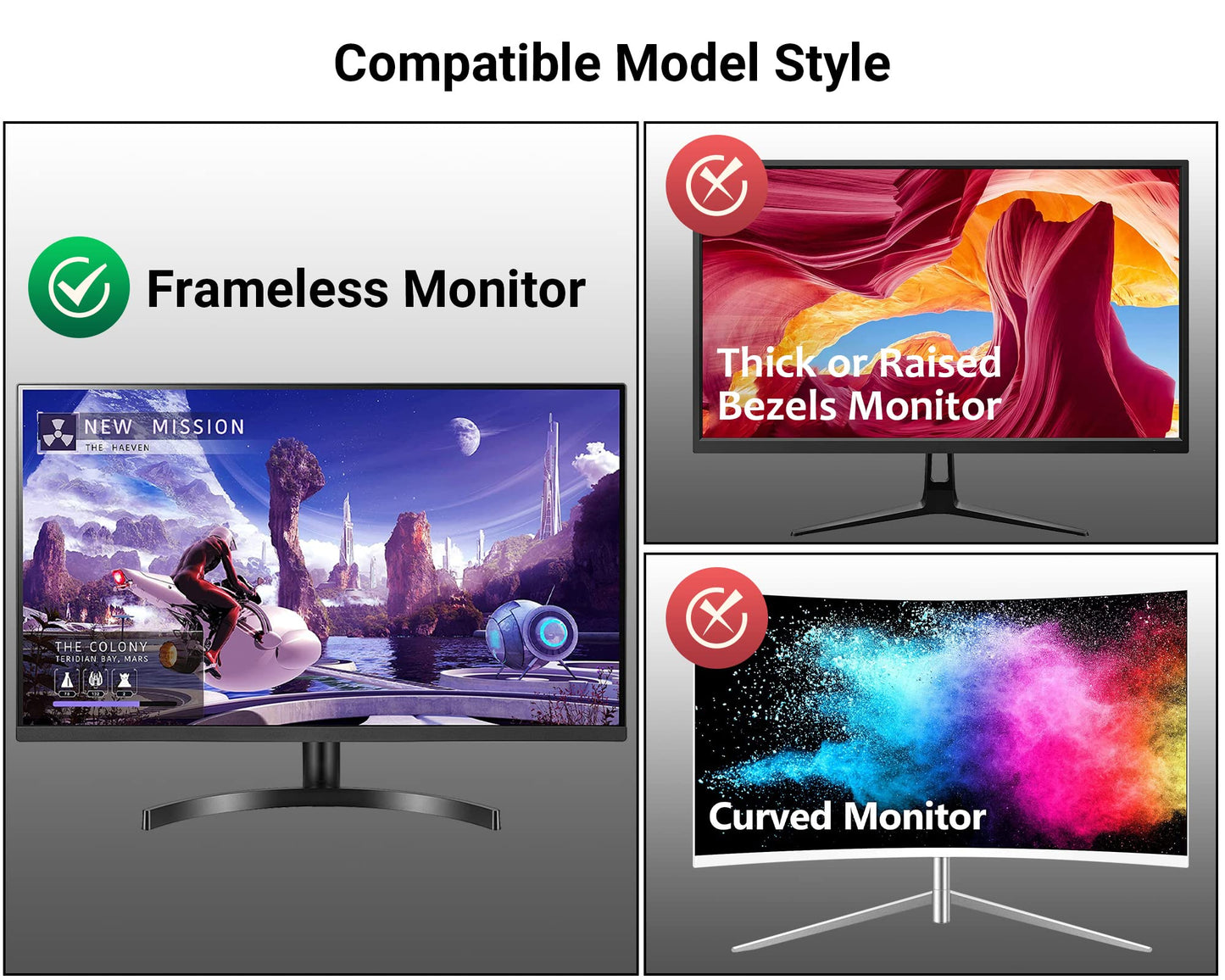 FILMEXT 2 Pack 23.8 inch Computer Privacy Screen Filter