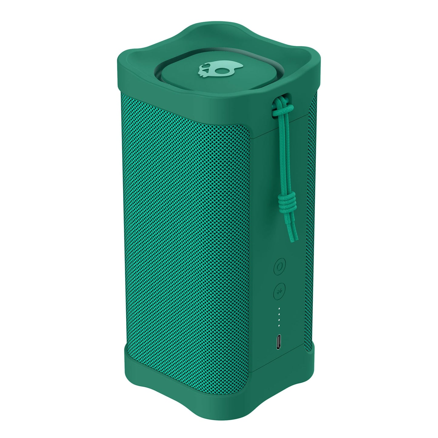 Lifeworks Skullcandy Terrain XL Wireless Bluetooth Speaker - IPX7 Waterproof Portable Speaker, 18 Hour Battery, Nylon Wrist Wrap, True Wireless Stereo (Green)