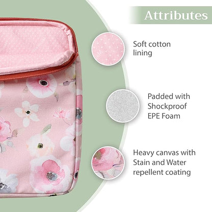 Maison d'Hermine Laptop bag with front pocket Stain and water repellent Cotton canvas