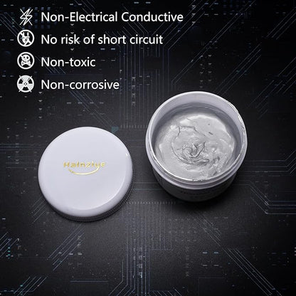 HY700-50g CPU Thermal Heatsink Grease Paste Compound Thermal Conductivity: >3.14W/m-k Carbon Based High Performance for CPU PC GPU PS5-50 Grams (!!Capacity:50g is The Third of one Bottle!!