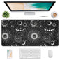 Atufsuat Extended Gaming Mouse Pad, XXL Large Desk Pad 30 x 14 Inch, Big Computer Keyboard Mousepad, Waterproof Mouse Mat with Stitched Edges and Non-Slip Base for Women Office Gaming, Sea Waves