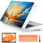 Batianda AstroGrid Case for MacBook Air 13 inch 2018-2020, Sunset Sail
