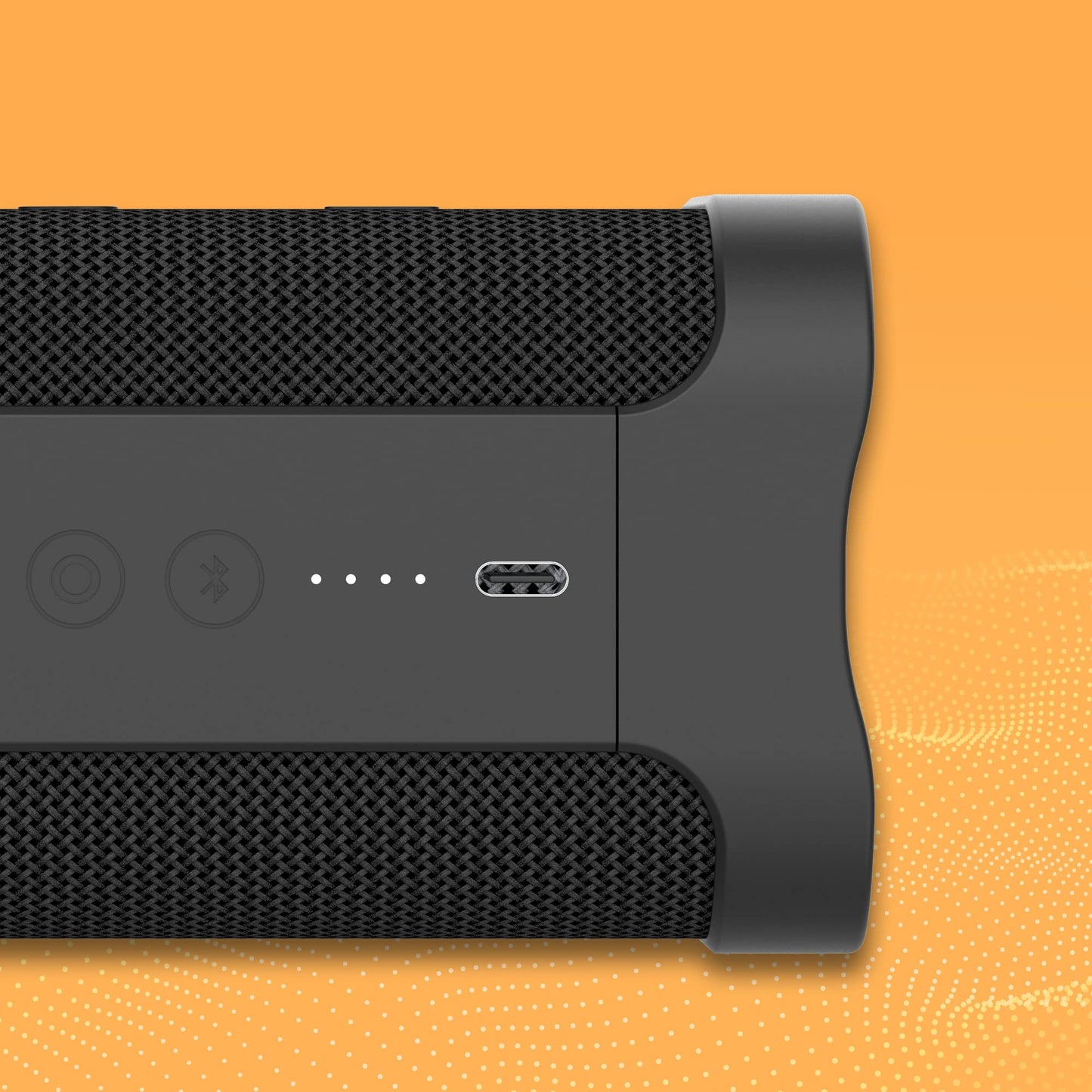 Lifeworks Skullcandy Terrain XL Wireless Bluetooth Speaker - IPX7 Waterproof Portable Speaker, 18 Hour Battery, Nylon Wrist Wrap, True Wireless Stereo (Black)