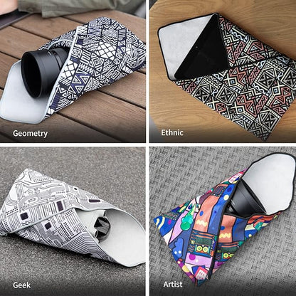 PGYTECH Protective Wrap, Anti-scratch Lens Wrap, Lens Protector, Magic Self-Adhesive Cloth Protective Wrapper for DSLR/Camera/Phone/Accessories